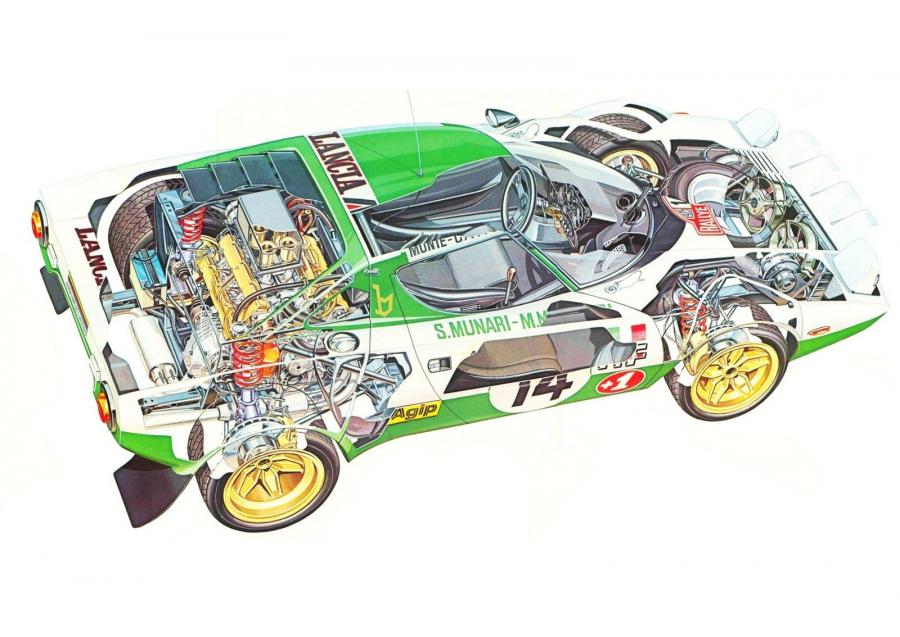  Lancia Stratos Rally Car 1972 года  (фото 20 из 44)